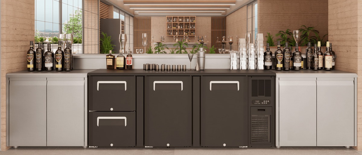 BACK BAR COOLER BOTTLE EVO