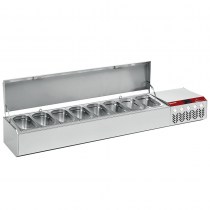 REFRIGERATED STRUCTURES WITH LIDS  GASTRO LINE PLUS
