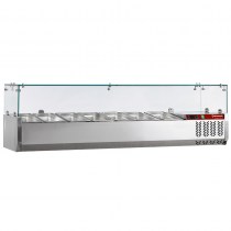 TOPPING SHELF REFRIGERATED COMPACT LINE