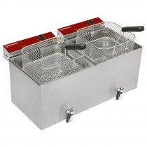 ELECTRIC TABLE TOP FRYER 2X12 L+ TAP   F12E/D2   