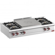 COOKER 4 BURNERS, CENTRAL COOKING HOB  G7/T4B15T-N