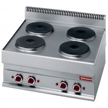 ELECTRIC RANGE 4 ROUND COOKING PLATES   E65/4P7T
