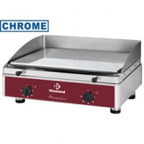 ELECT. SMOOTH COOKING SURFACE - CHROME COAT. PLANCHA/2ELCR-N