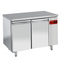 REFRIGERATED TABLE, VENTILATED, 2 DOORS GN 1/1, 260 L  (WITHOUT GROUP)  TS2N/H